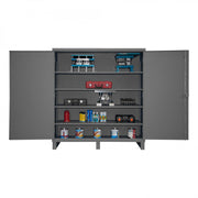 Durham Mfg HDC-246078-4S95 Storage Cabinet, 60" Wide, Gray - Default Title