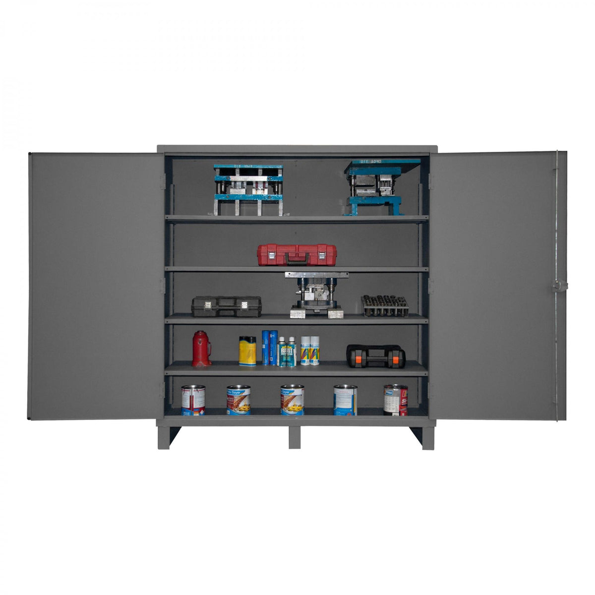 Durham Mfg HDC-246078-4S95 Storage Cabinet, 60" Wide, Gray - Default Title