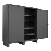 Durham Mfg HDC-247278-4S95 Storage Cabinet, 72" Wide, Gray - Default Title