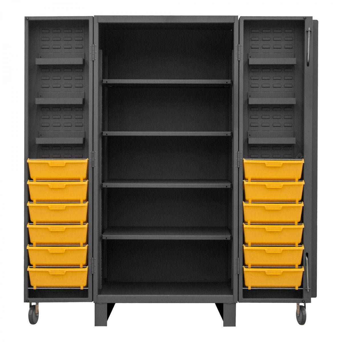 Durham Mfg HDC36-DC12TB4S95 Bin Storage Cabinet, 36" Wide - Default Title