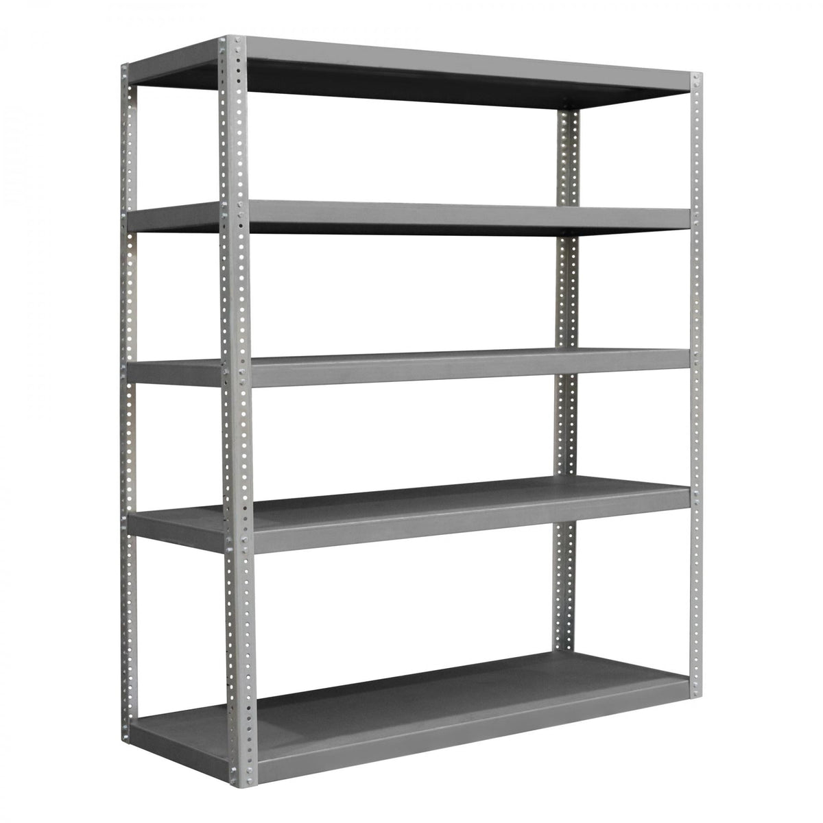 Durham Mfg HDS Shelving, 72" High, Gray - 24" x 60"