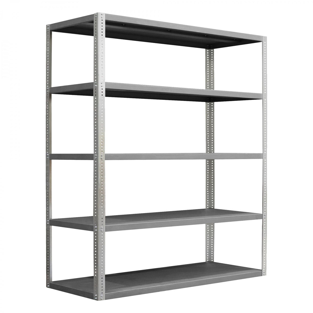 Durham Mfg HDS Shelving, 96" High, Gray - 24" x 60"