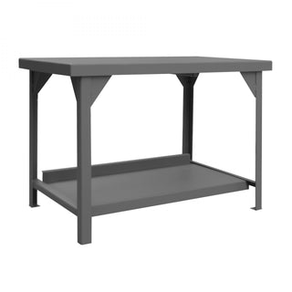 Durham Mfg HDWB Workbench, 34 1/4" High, Gray - 30" x 48"