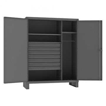 Durham Mfg HDWC244878-7M95 Cabinet, 48" Wide, Gray - Default Title