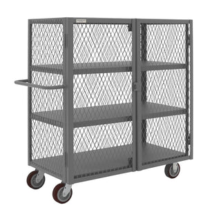 Durham Mfg HTL-2448-DD-3-6PU-95 Cart, 26" Wide, Gray - Default Title