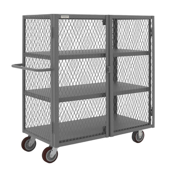 Durham Mfg HTL-2448-DD-3-6PU-95 Cart, 26" Wide, Gray - Default Title