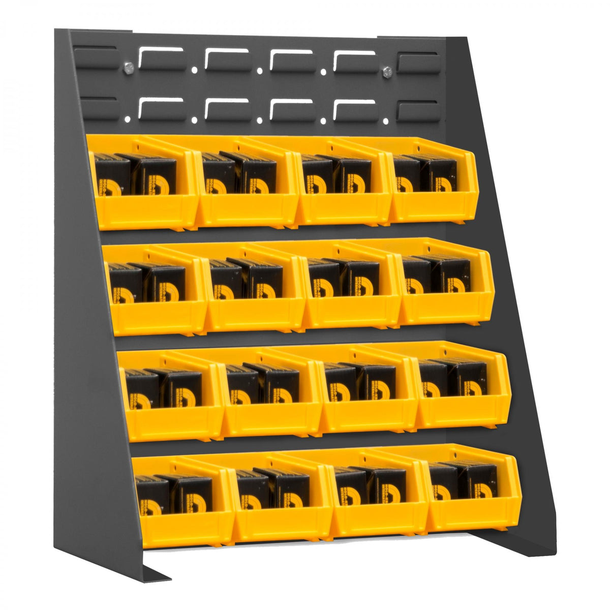 Durham Mfg LPRSS Louvered Rack, Gray - 140 lb.
