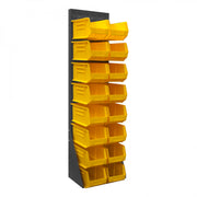 Durham Mfg LPRSS Louvered Rack, Gray - 125 lb.
