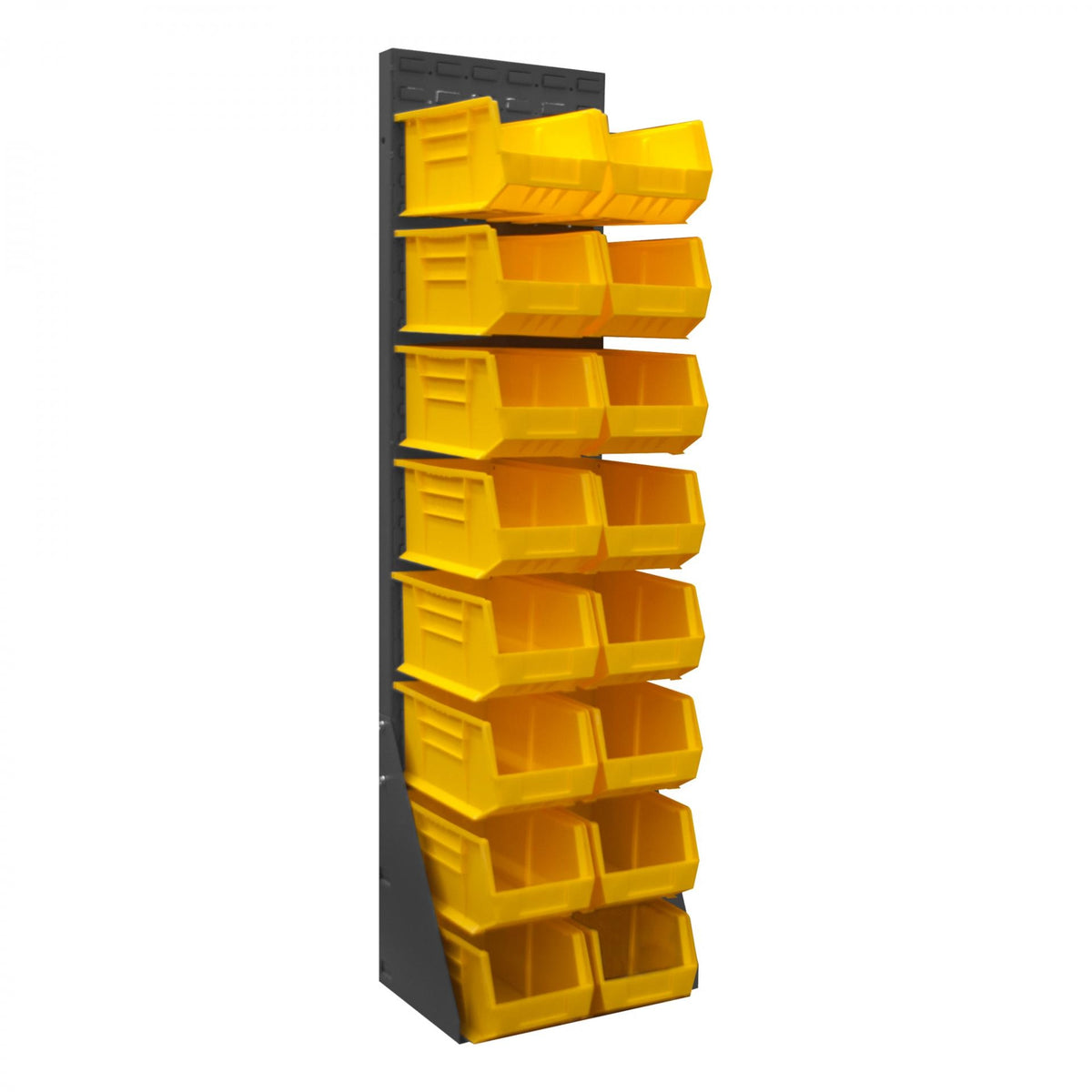 Durham Mfg LPRSS Louvered Rack, Gray - 125 lb.