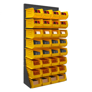 Durham Mfg LPRSS Louvered Rack, Gray - 1,000 lb.