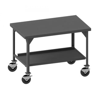 Durham Mfg HDWBM Workbench, 43 11/16" High, Gray - 36" x 60"