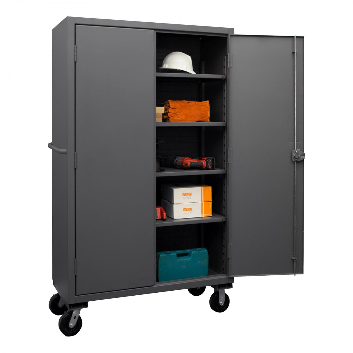 Durham Mfg HDCM48-4S-95 Storage Cabinet, 48" Wide, Gray - Default Title