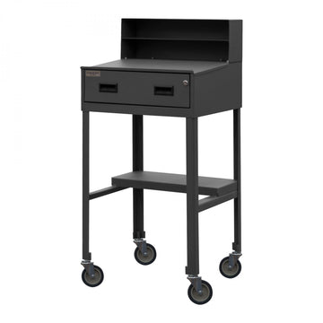 Durham Mfg MSD-2023-95 Desk, 20 1/8" x 23 7/8", Gray - Default Title