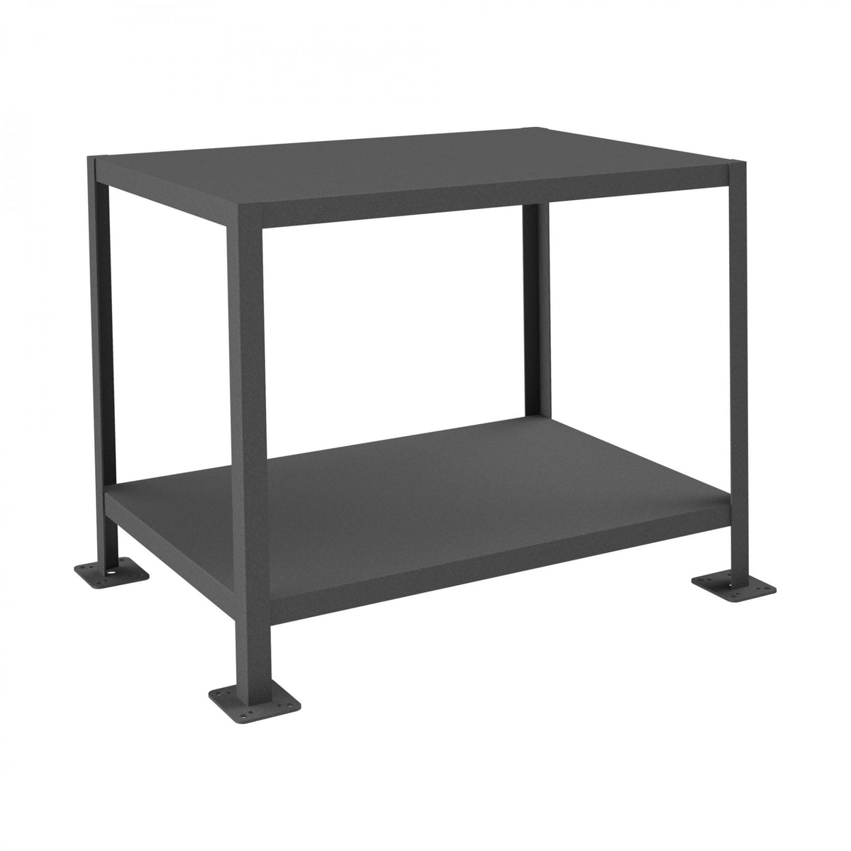 Durham Mfg Machine Table, Gray - 24" x 36"