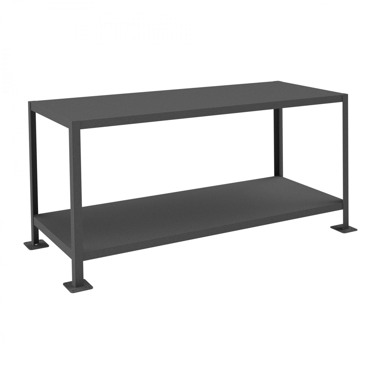 Durham Mfg Machine Table, Gray - 24" x 60"