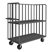Durham Mfg OPT-4824 Truck, 56 1/8" Wide, Gray - 2 Shelves
