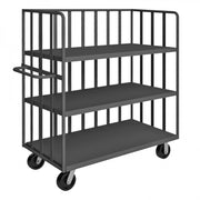 Durham Mfg OPT-4824 Truck, 56 1/8" Wide, Gray - 3 Shelves