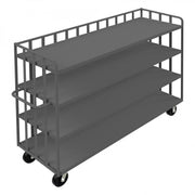 Durham Mfg OPT Truck, 80 1/8" Wide, Gray - 25 1/8"