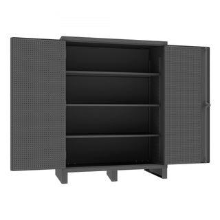 Durham Mfg HDCP306078-3S95 Steel Storage Cabinet, 60" Wide, Gray - Default Title