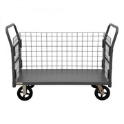 Durham Mfg W3SPT Cart, 38 1/4" High, Gray - 24 3/8"