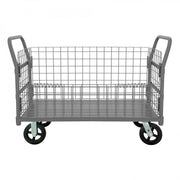 Durham Mfg W4SPTDG Cart, 38 1/4" High, Gray - 24 3/8"