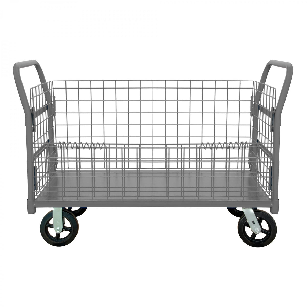 Durham Mfg W4SPTDG Cart, 38 1/4" High, Gray - 24 3/8"