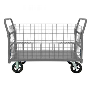 Durham Mfg W4SPTDG Cart, 38 1/4" High, Gray - 24 3/8"