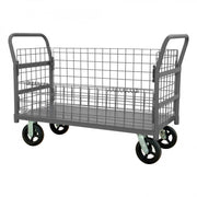 Durham Mfg W4SPTDG Cart, 38 1/4" High, Gray - 30 3/8"