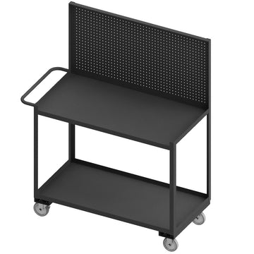 Durham Mfg RSC Mobile Workstation, 24 1/4" Wide, Gray - 42 1/4"