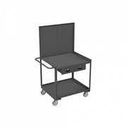 Durham Mfg RSC Mobile Workstation, Gray - 30 1/4" x 42 1/4" x 65 5/8"