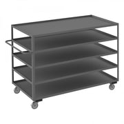 Durham Mfg RSC-3672-5-95 Stock Cart, 36 1/4" Wide, Gray - Default Title
