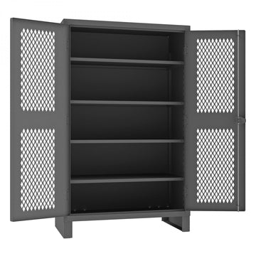 Durham Mfg HDCV244878-4S95 Storage Cabinet, 48" Wide, Gray - Default Title