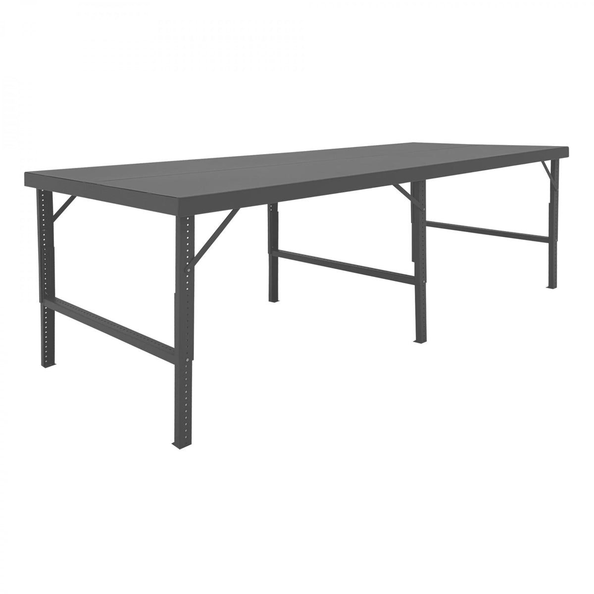 Durham Mfg WBF Workbench, 26 5/16 - 42 5/16" High, Gray - 48" x 108"