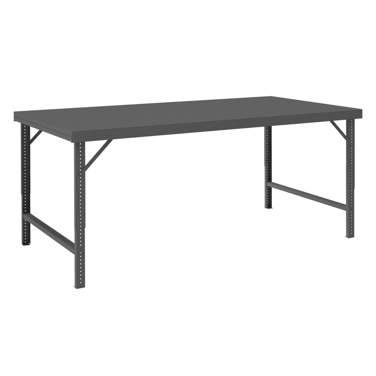 Durham Mfg WBF Workbench, 26 5/16 - 42 5/16" High, Gray - 48" x 96"