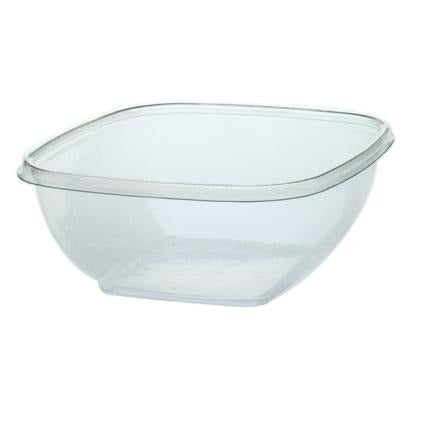 Sabert PET Plastic Bowl, Clear - 4 3/4"