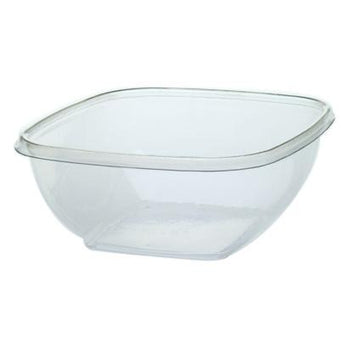 Sabert PET Plastic Bowl, Clear - 4 3/4"