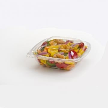 Sabert C15016TR250 PET Plastic Square Tamper-Evident, 16 oz., Clear, 250/Case - Default Title