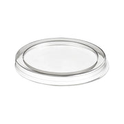 Solia Plastic Lid, 1/16" High, Clear - 8 oz.