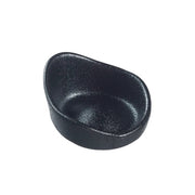 Solia Pasta Porcelain Dish, 0.5 oz., 192/Case - Black