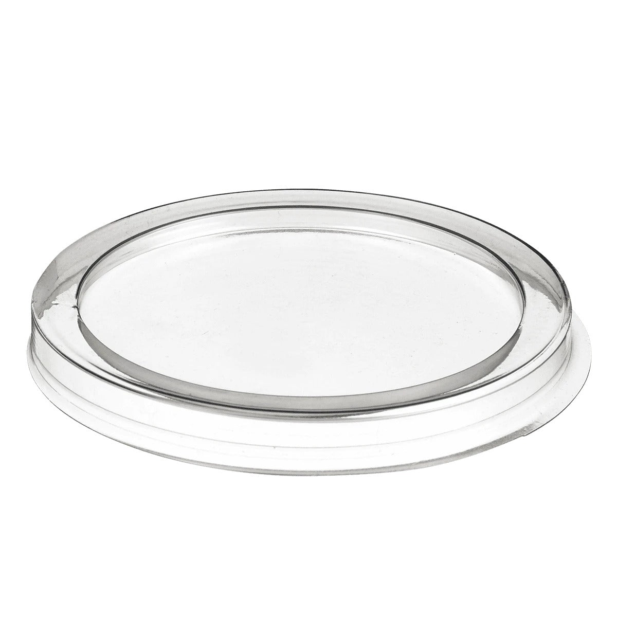 Solia PET Plastic Lid, Clear - 3 oz.