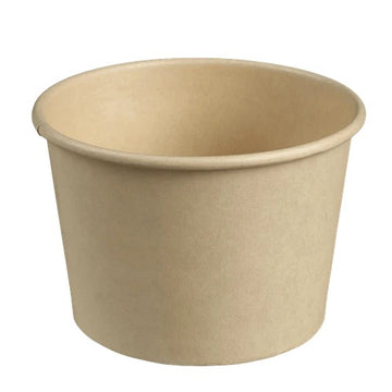 Solia Fiber Cup, Beige, 500/Case - 11.8 oz.