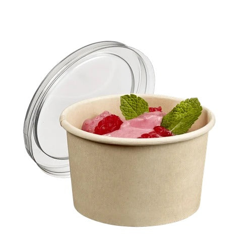 Solia Fiber Cup, Beige, 500/Case - 15.2 oz.