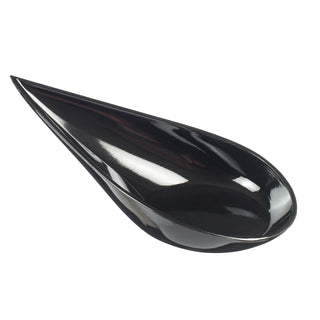 Solia Goutte Tasting Spoon, 2" x 4", 200/Case - Black