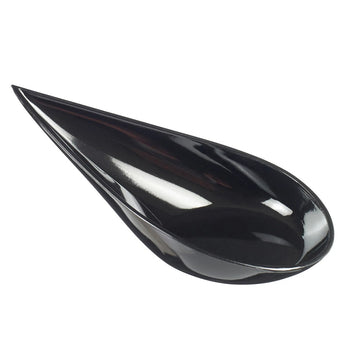 Solia Goutte Tasting Spoon, 2" x 4", 200/Case - Black