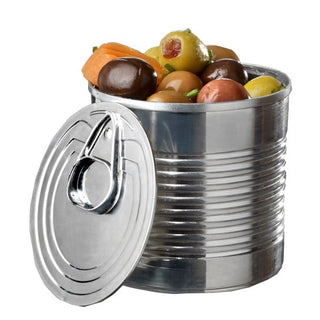 Solia Tin Can, 3.7 oz., 200/Case - Silver