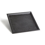 Solia Plastic Tray, Black - 9 7/16"