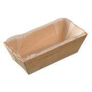 Solia Wood Punnet, Beige - 3 7/8"