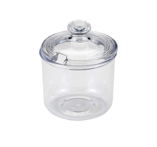 () 8 oz Condiment Jar - Camwear® by Cambro – 8-Ounce, 8.0 ounces, Plastic, Clear, Pack of 24