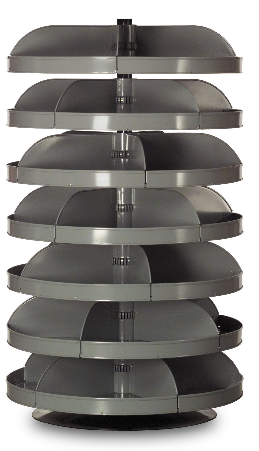 Manufacturing Rotabin 7 Shelf 34" by Durham – 34", Alloy Steel, Model 1307-95