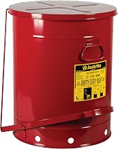 Justrite 21 Gallon Galvanized Steel Oily Waste Can
